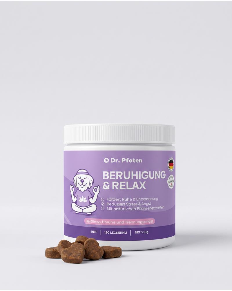 Dr. Pfoten Calming Treats - soft chews close-up